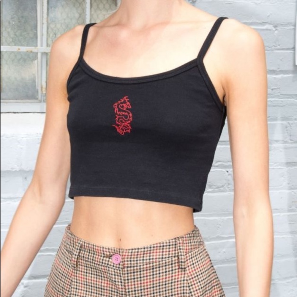 Brandy Melville dragon tank top